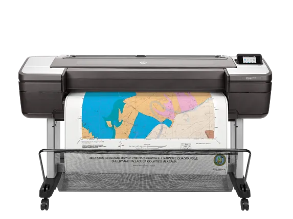 HP DesignJet T1700dr 44-in PostScript Printer